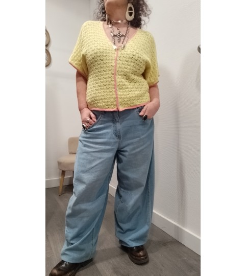 Cardigan Numilba Nümph – Cardigan femme ajouré