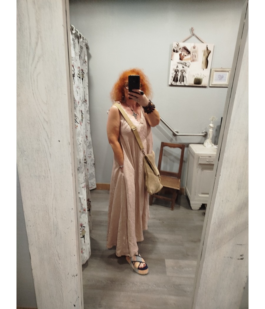 combi - robe - ample - en - lin - sabini - rougefantomasnoir.com