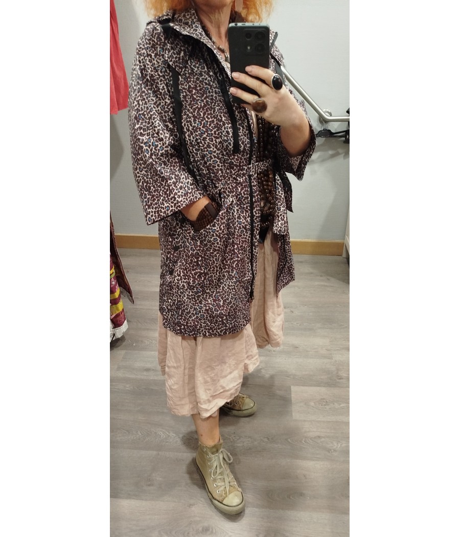 Imperméable esprit poncho Lennon Rue Mazarine