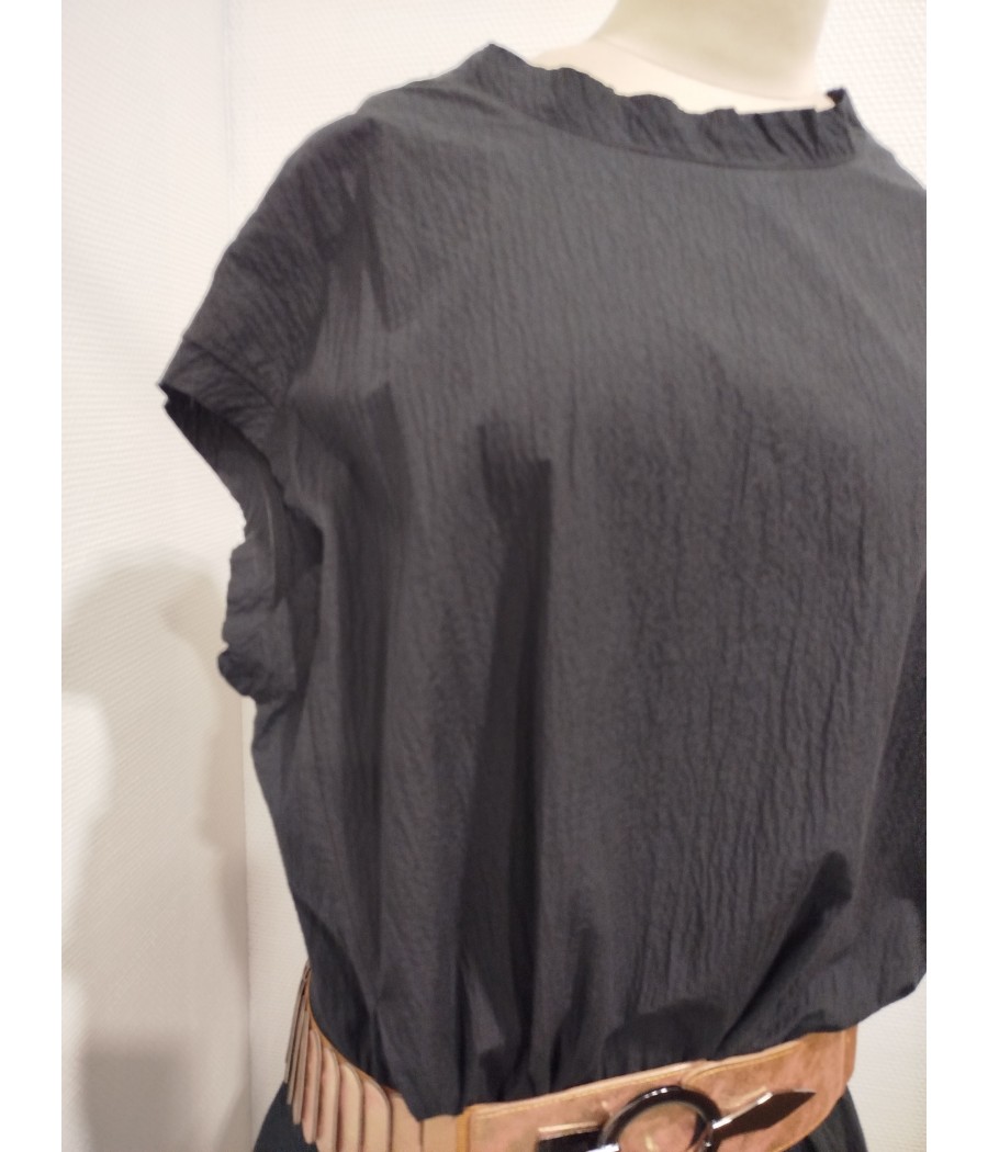 robe longue - sans manches - dos original - wendy trendy - rougefantomasnoir.com
