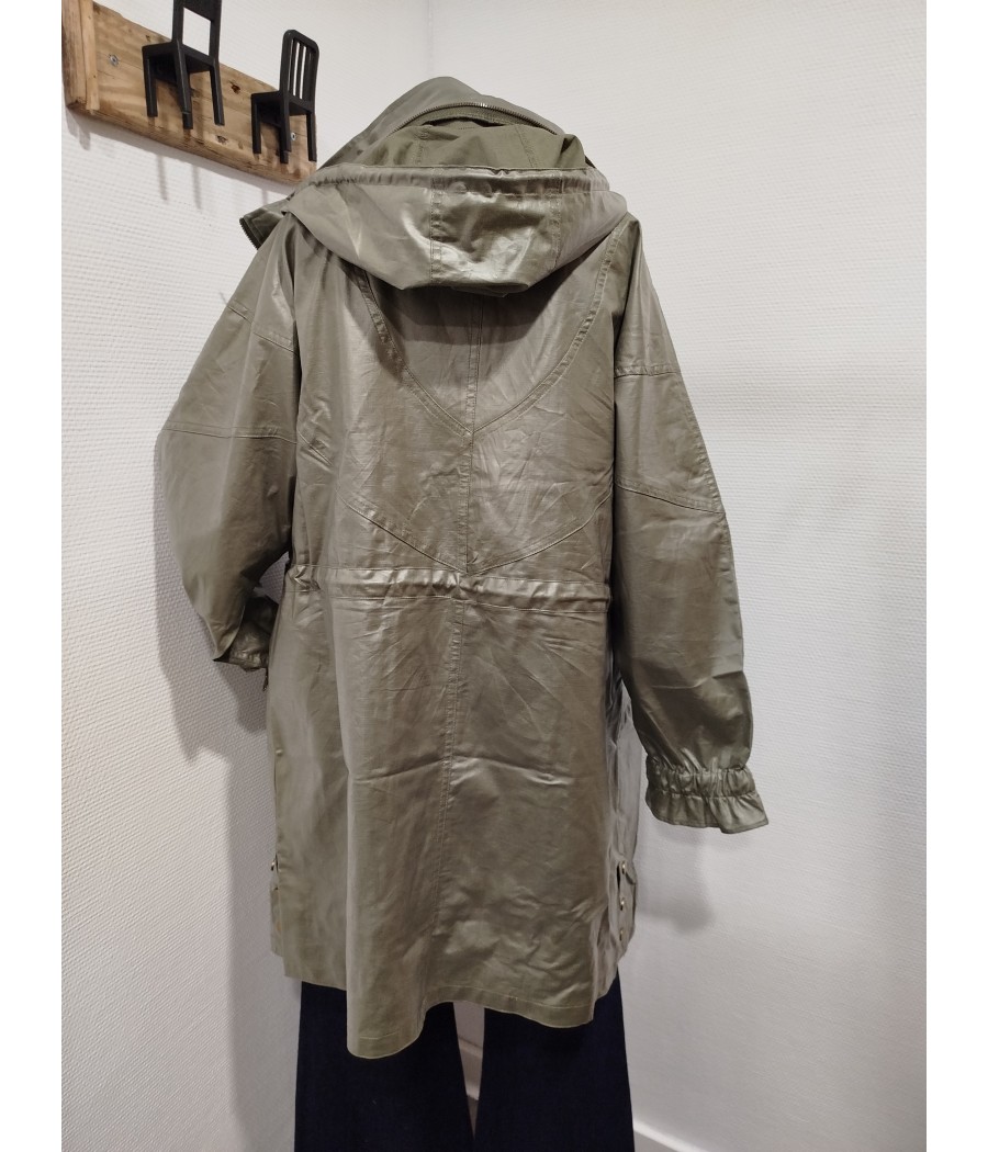 parka rainy - kaki - rue mazarine - rougefantomasnoir.com