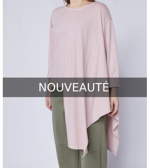 Haut asymétrie en coton Wendy Trendy