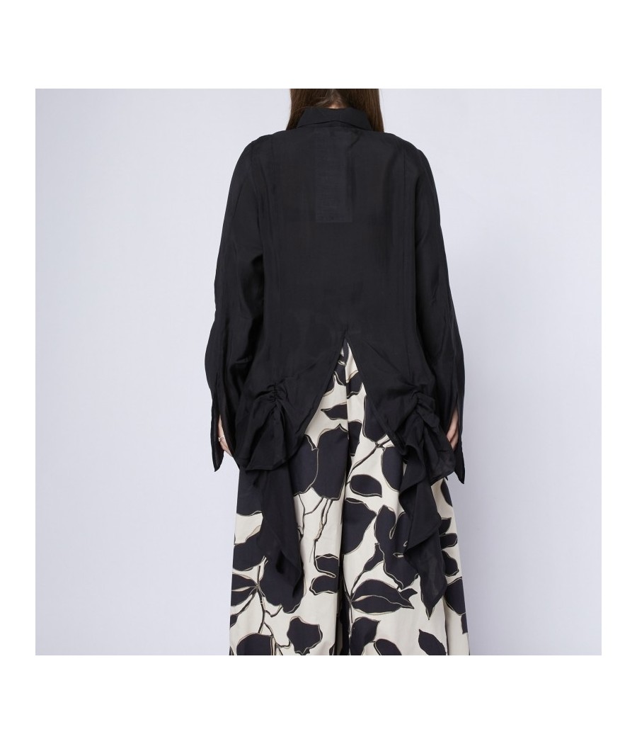 veste chemise - fluide - originale - marque wendy trendy - rougefantomasnoir.com
