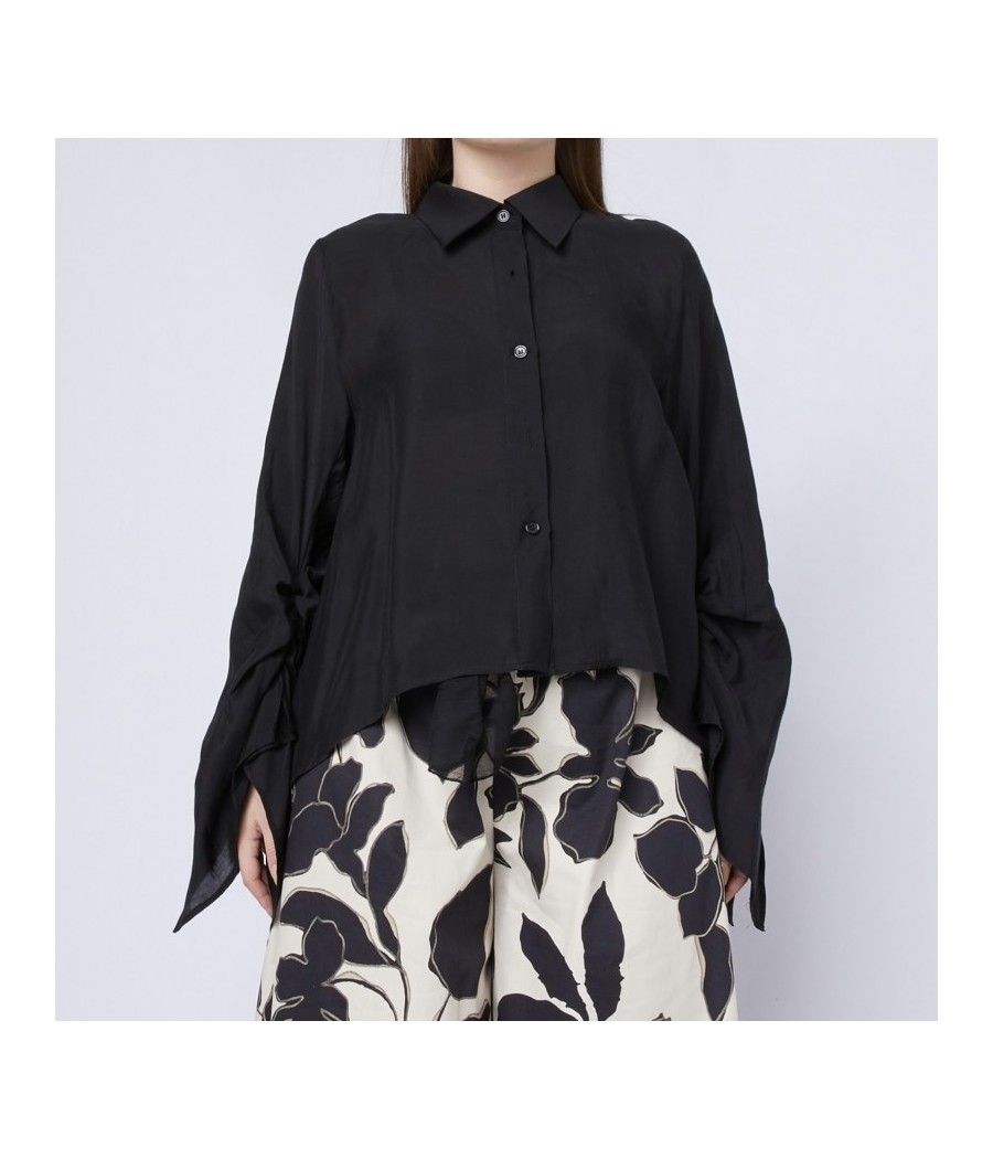 veste chemise - fluide - originale - marque wendy trendy - rougefantomasnoir.com
