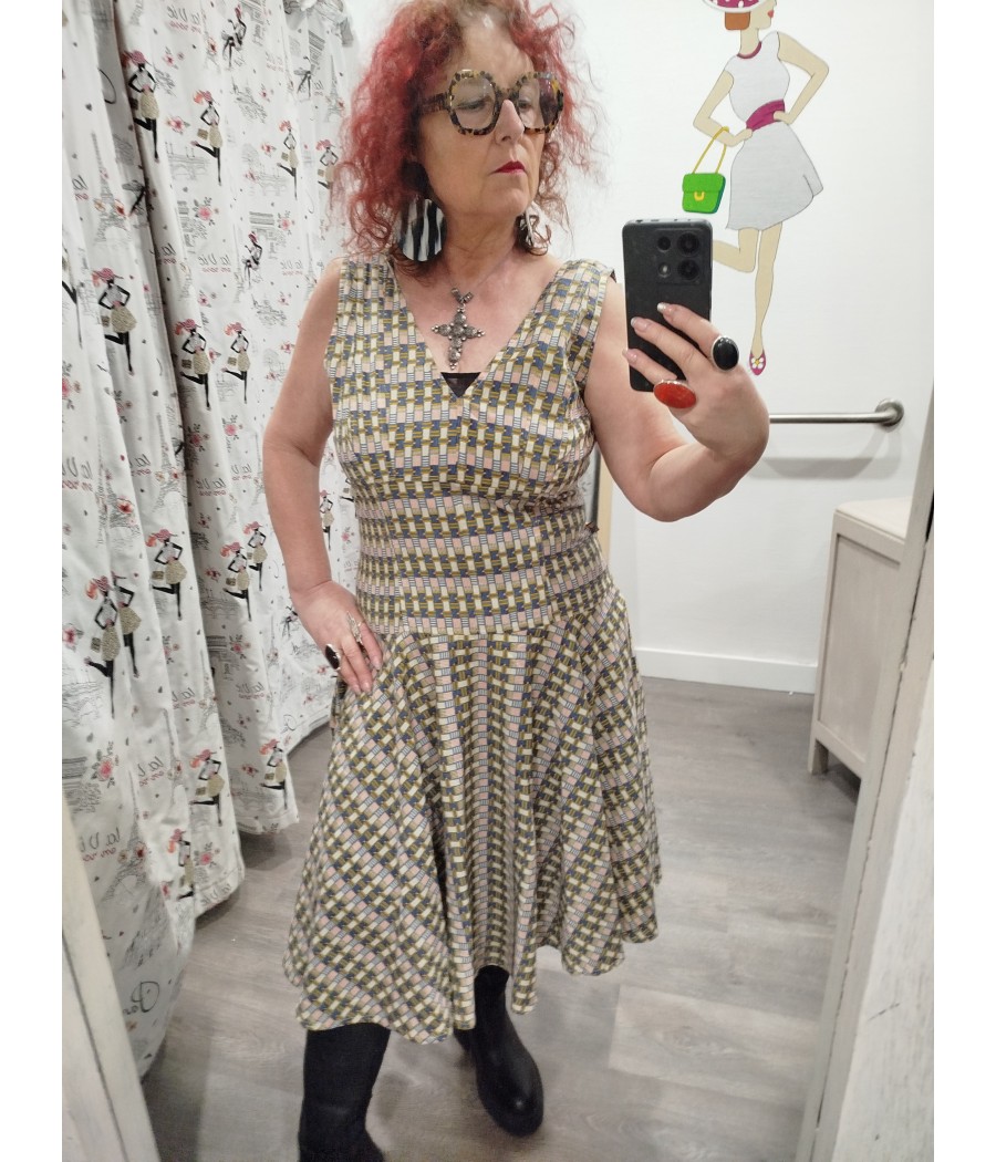 robe - spring - imprimé pico - kali-yog - rougefantomasboir.com