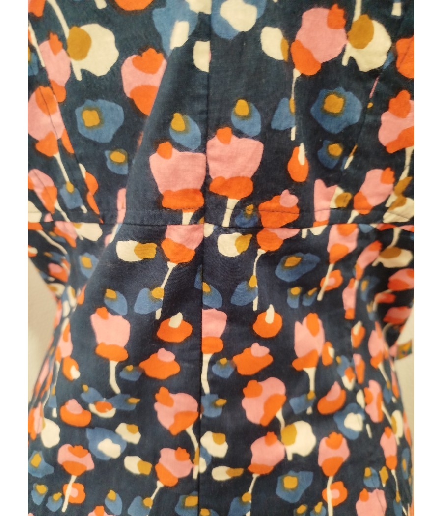 robe - spring - imprimé à fleurs - kali yog - rougefantomasnoir.com