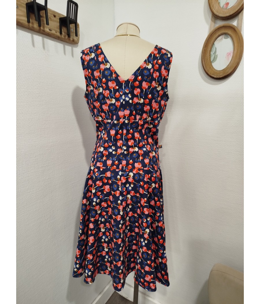 robe - spring - imprimé à fleurs - kali yog - rougefantomasnoir.com