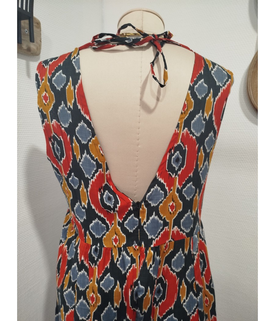 robe longue - à bretelle - Hipe - marque kali-yog - rougefantomasnoir.com