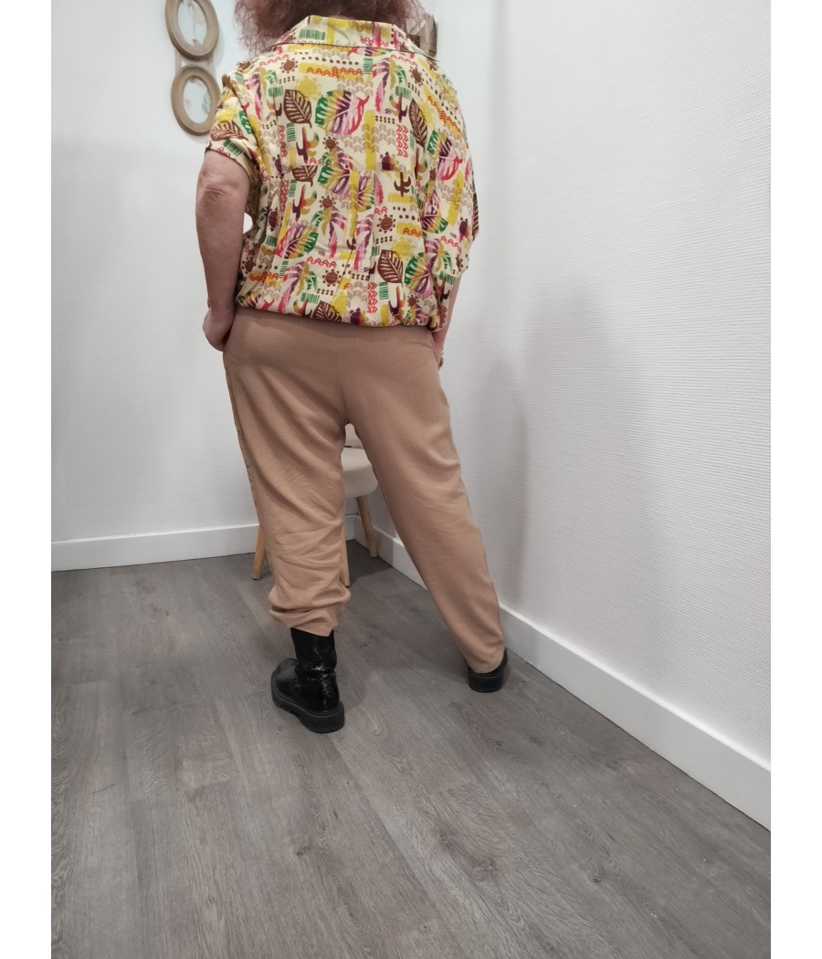 pantalon - noisette - mercury - rue mazarine - rougefantomasnoir.com
