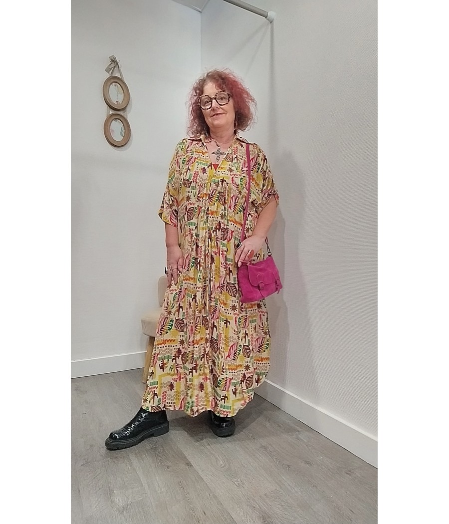 robe chemise - longue - savoli - rue mazarine - rue mazarine - rougefantomasnoir.com