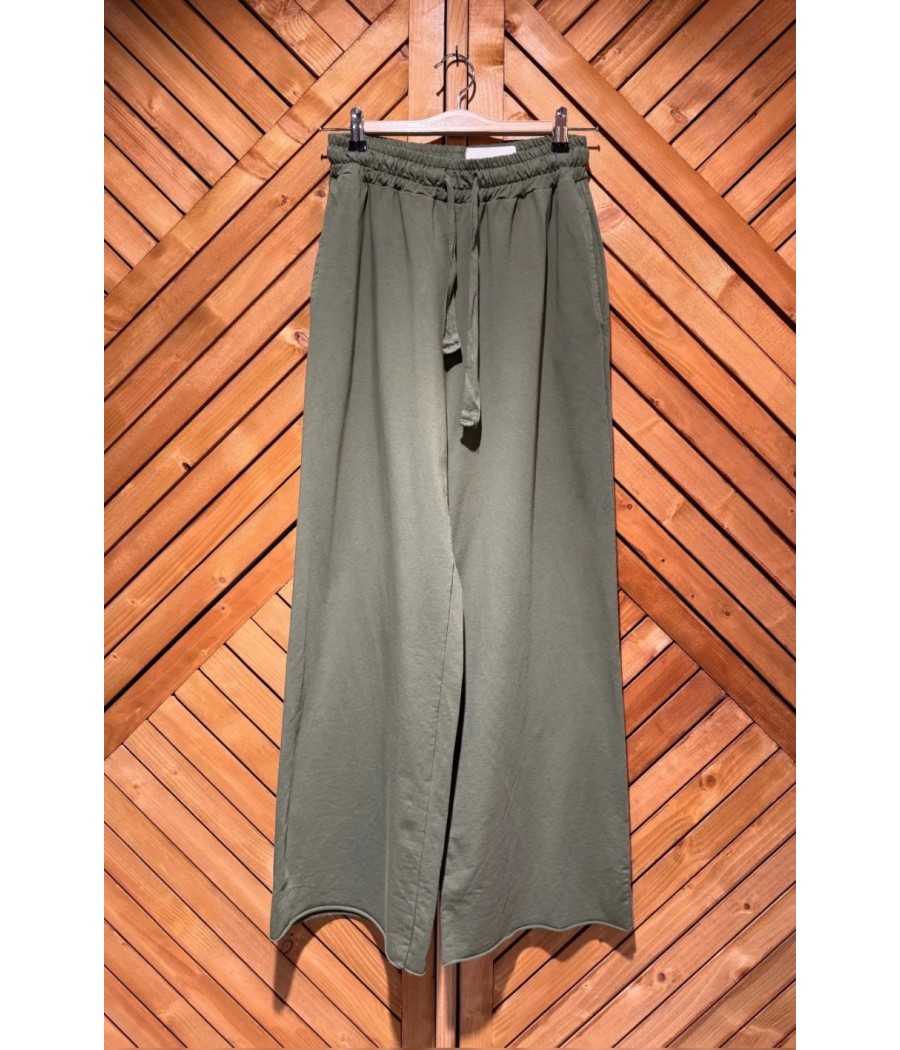 pantalon  fluide - en matière sweat- marque arty blush - rougefantomasnoir.com