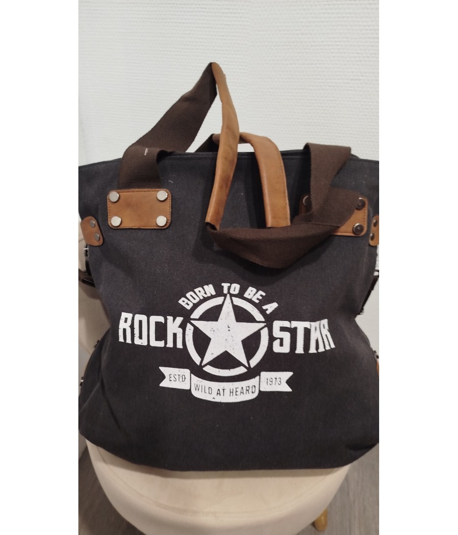 sac étoile - rock star - rougefantomasnoir.com