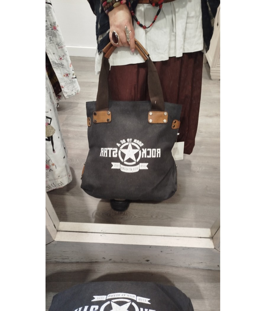 sac étoile - rock star - rougefantomasnoir.com