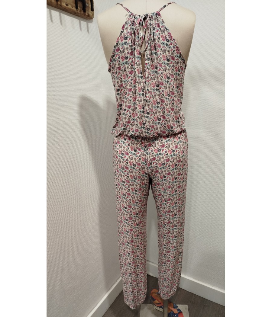 combipantalon - imprimé - liberty- en -  seconde - main - osley - rougefantomasnoir.com