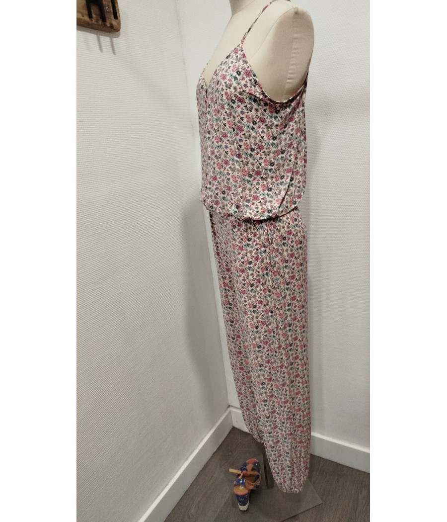 combipantalon - imprimé - liberty- en -  seconde - main - osley - rougefantomasnoir.com