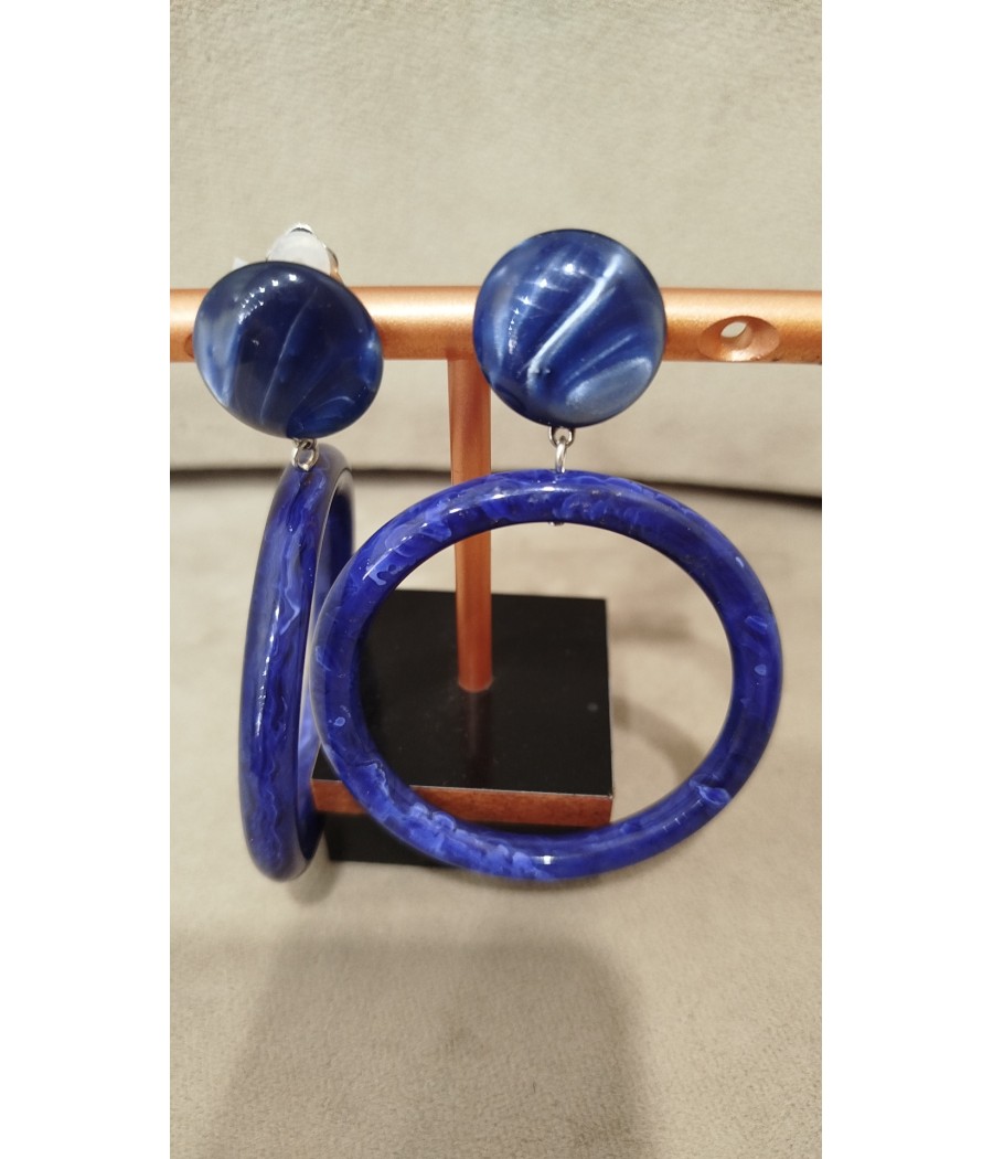 Boucles d'oreilles - amy - francine bramli - rougefantomasnoir.com