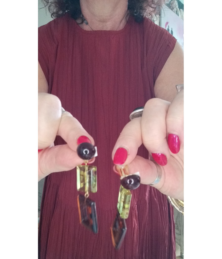 boucles d' oreilles - à - clips - luxembourg - francine bramli - rougefantoamsnoir.com