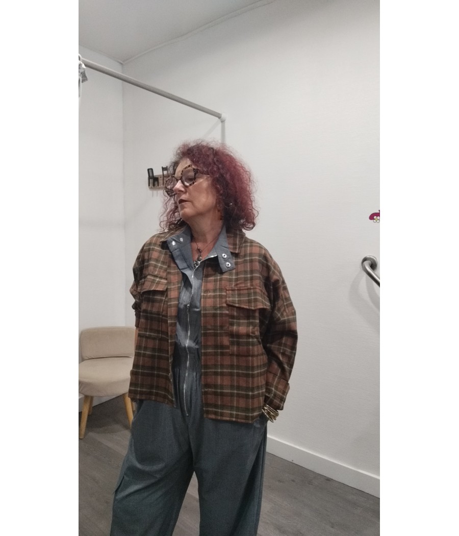 veste - à - carreaux - lylou - rue - mazarine - rougefantomasnoir.com