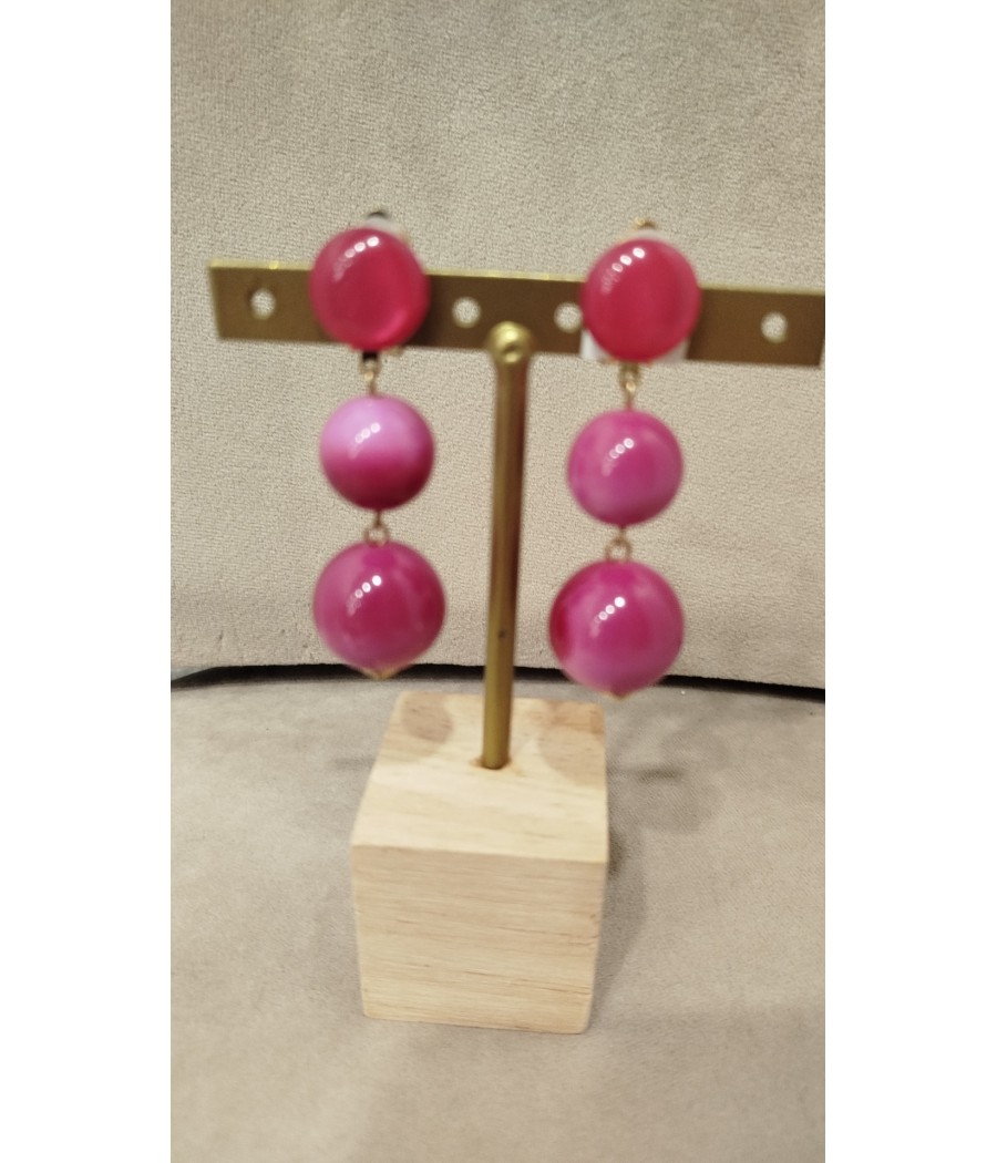 boucles - d'oreilles - à clips - joséphine - francine bramli - rougefantomasnoir.com