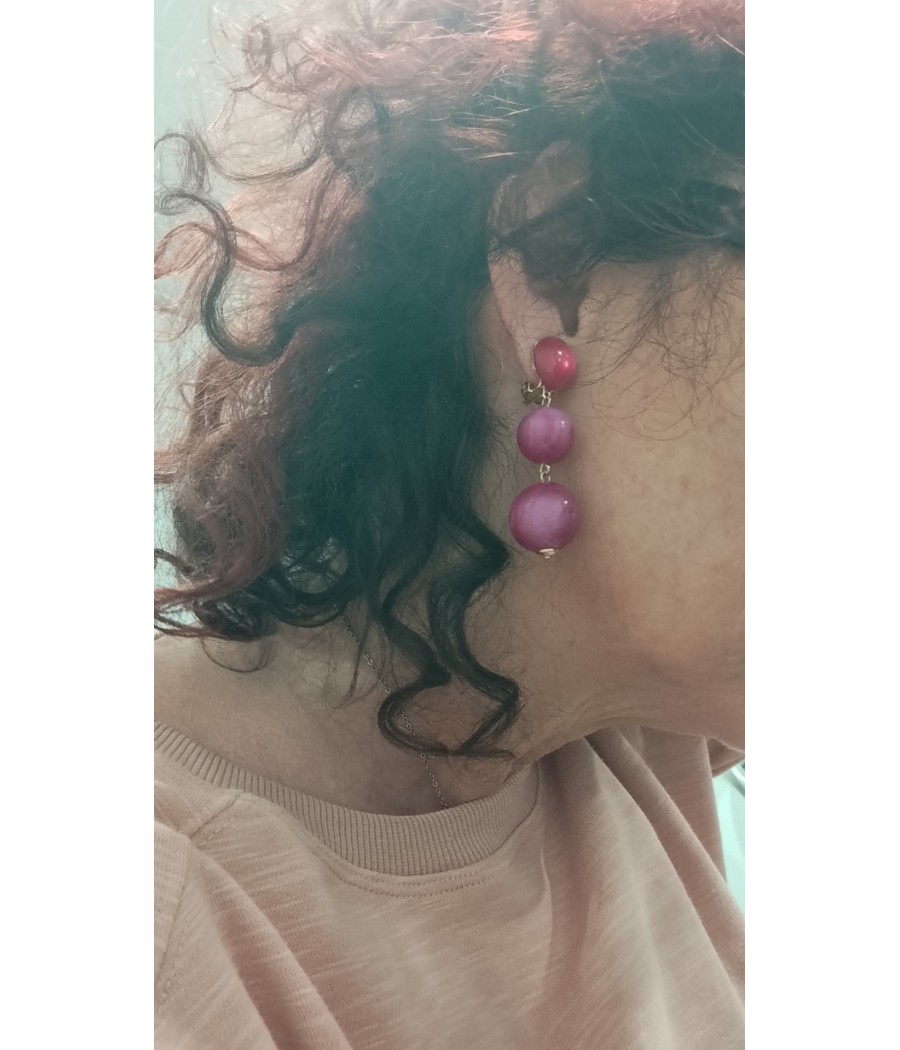 Boucles d'oreilles à clips Joséphine Francine Bramli
