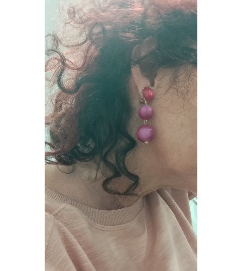 Boucles d'oreilles à clips Joséphine Francine Bramli