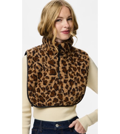 Cache épaules imprimé léopard Netty Teddy Pièces