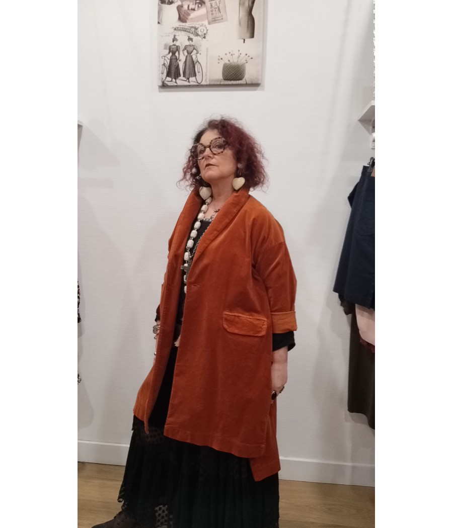 manteau - wendy - trendy- en - velours - ras - rougefantomasnoir.com