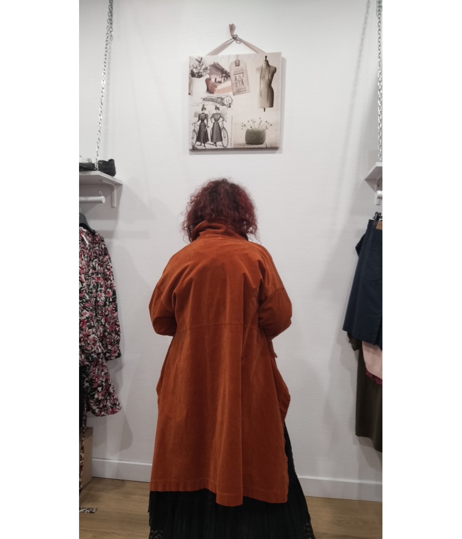 manteau - wendy - trendy- en - velours - ras - rougefantomasnoir.com